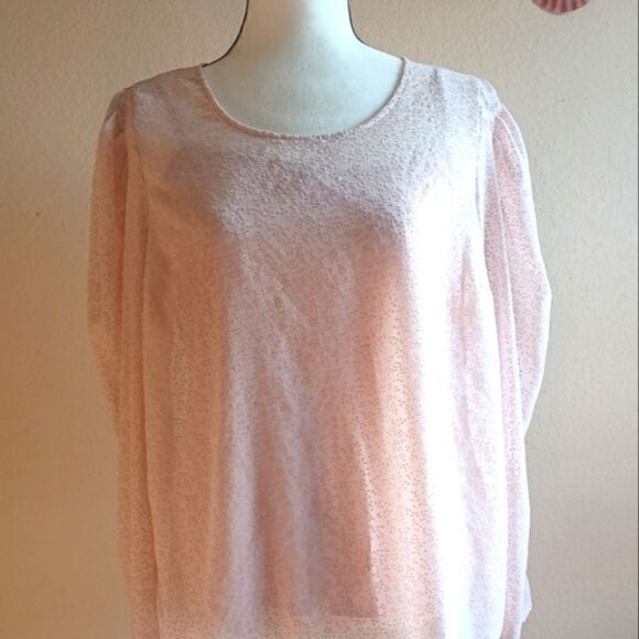Lauren Conrad long sleeve blouse - Picture 1 of 4
